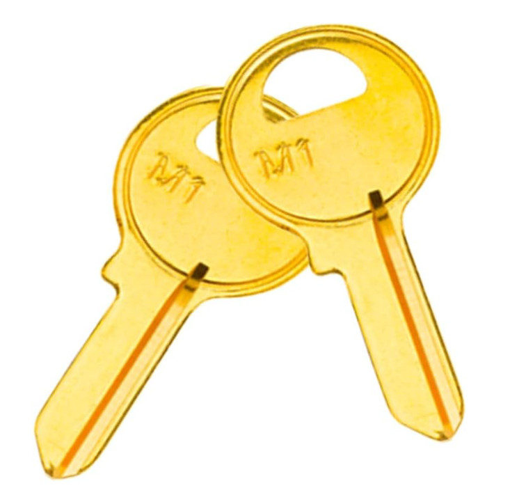 50PCS MA1 Brass Key Blanks