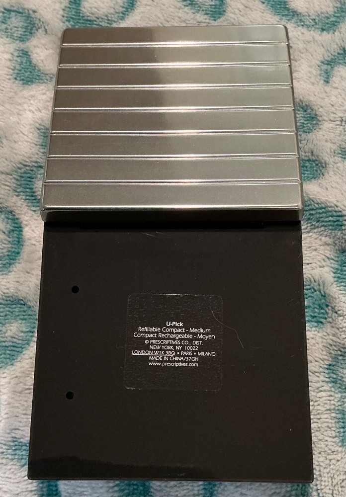 Prescriptives U-Pick Refillable Mirrored Makeup Compact - Medium - New In Box!