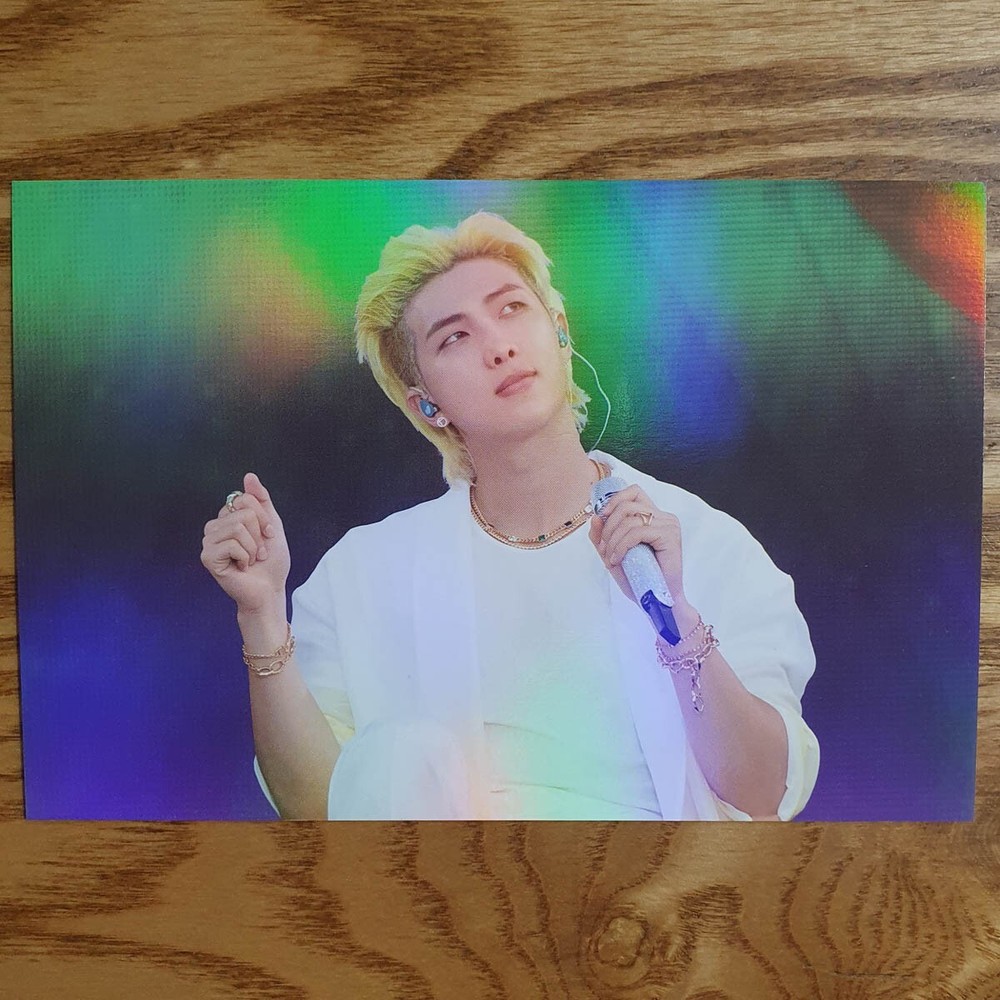 RM Official Hologram Postcard BTS 2021 Muster Sowoozoo Digital Code Genuine