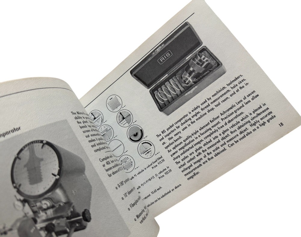1968 Catalog Precision Tools-Micrometer/Gage/Caliper-Tesa-Mahr-Mitutoyo-RIS, Inc