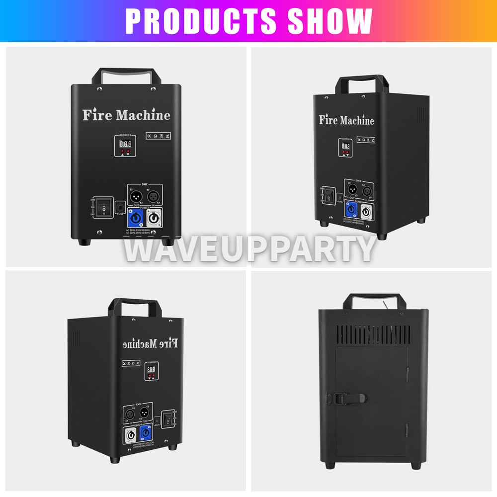 Fire Machine Stage Flame Projector DMX Party Show Special Effect Equipment