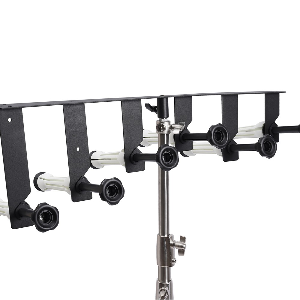 Motorized 6-Roller Backdrop Support System Wall Mount Photo Video w/ Remote