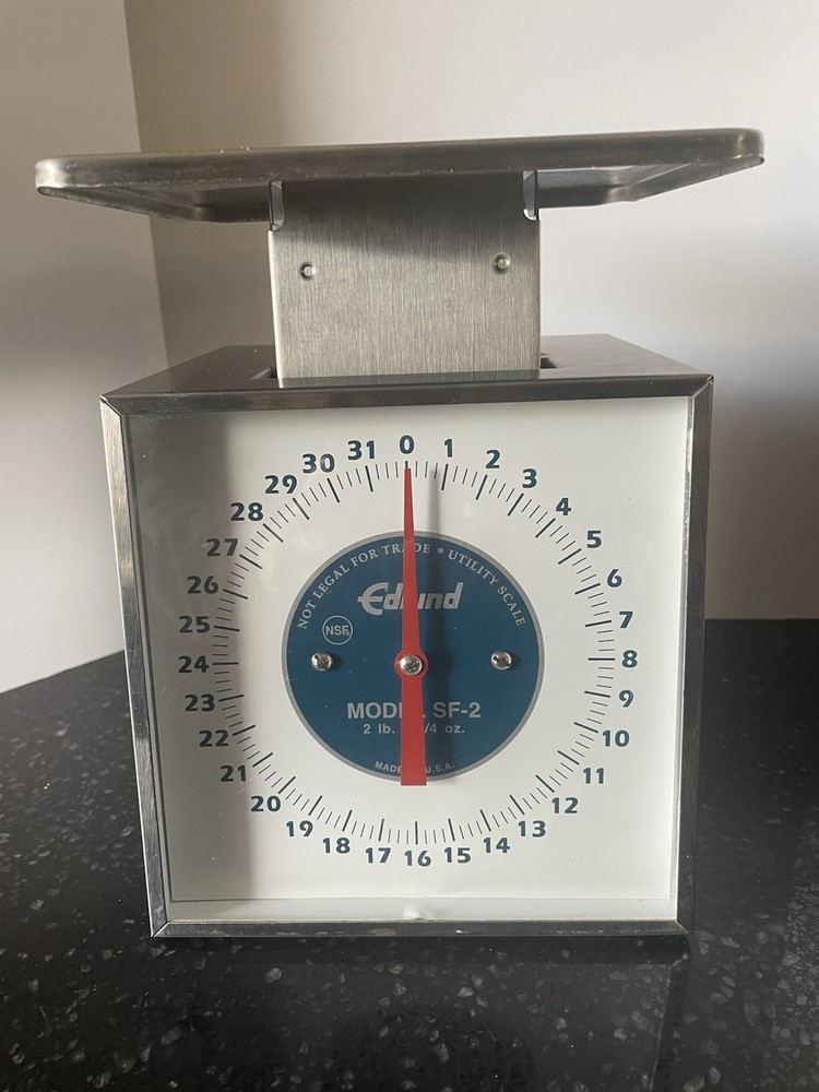 Edlund SF-2 32 oz Top Loading Counter Model Dial Type Portion Food Scale