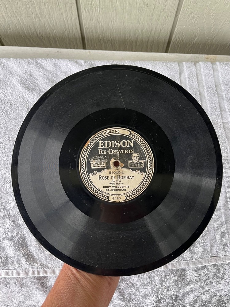 Edison Diamond Disc Records Pair