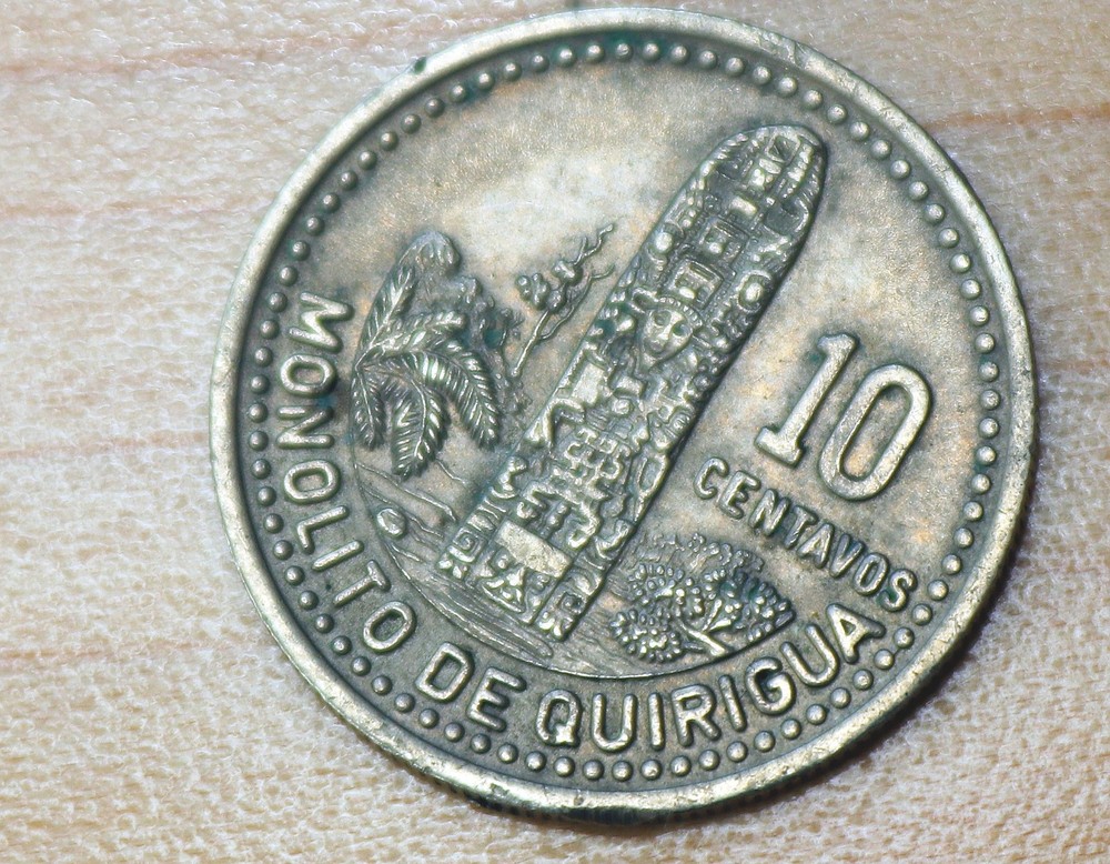 1993 Guatemala 10 Centavos