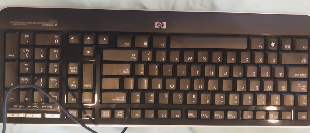 HP KB2101U USB Wired Keyboard & MOUSE