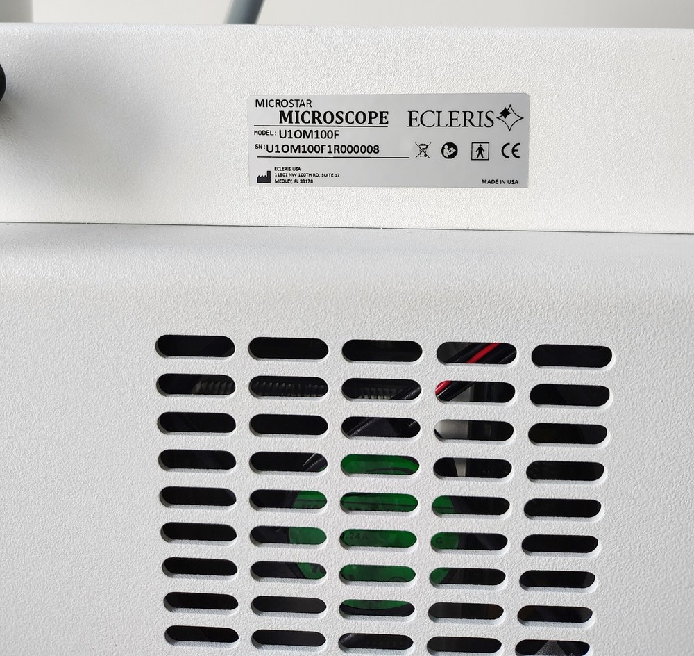 Ecleris Microstar Microscope U10M100F with Ecleris Everlux Light Source