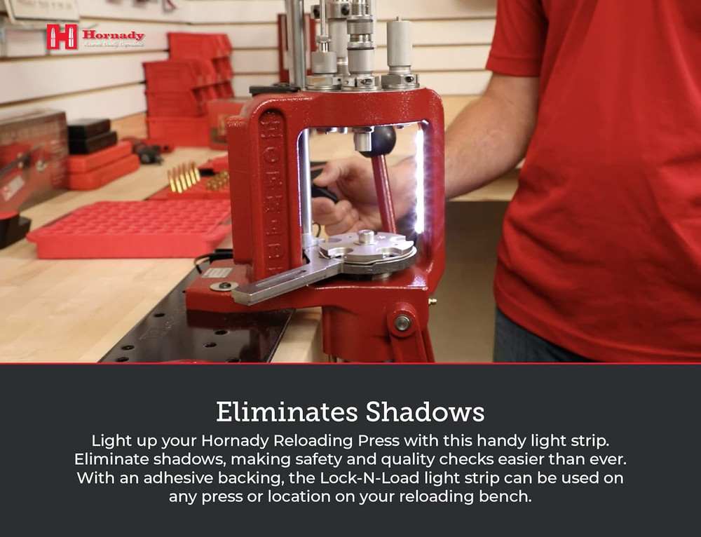 Lock N Load LED Light Strip - Ideal for Your Reloading Bench - Add Extra Light t