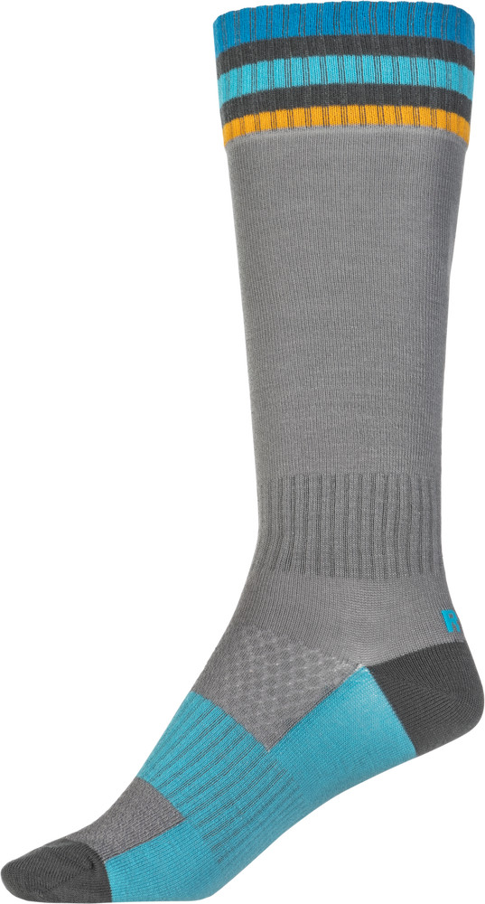 Fly Racing MX Grey Youth Thin Socks