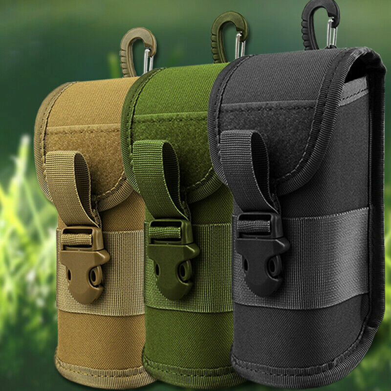 Tactical Molle Eyeglasses Box Shockproof Protective Sunglasses Case Hanging Pack