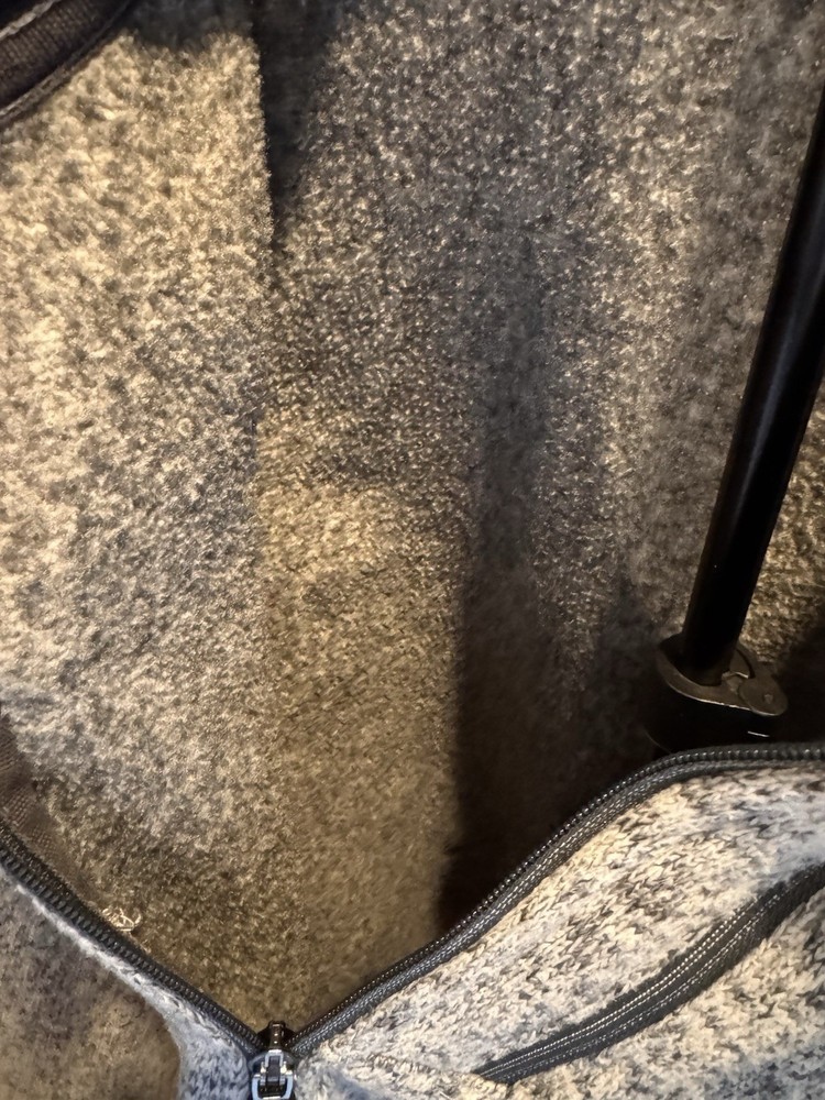 Eddie Bauer Men’s Large Grey 1/4 Zip Sweater Pullover