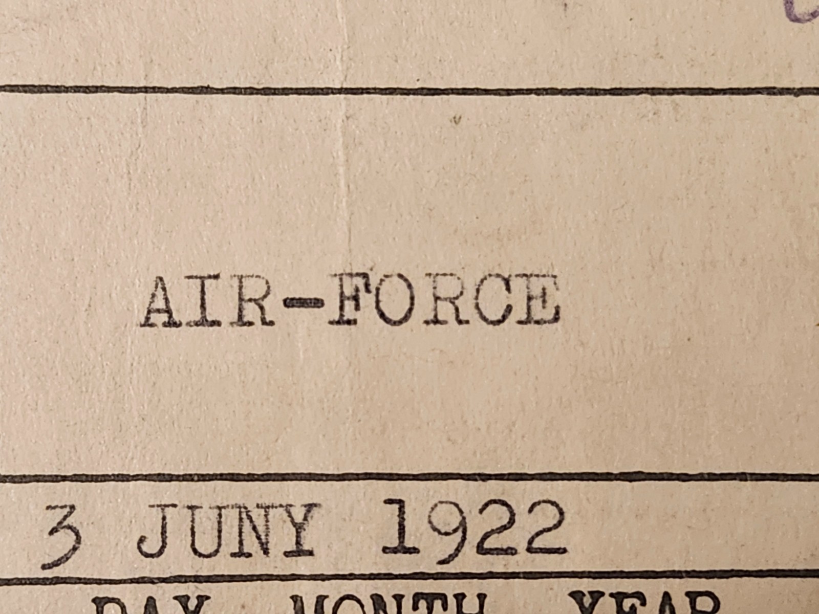 WW2 Germany Air Force POW Certificate of Discharge 1945 Used