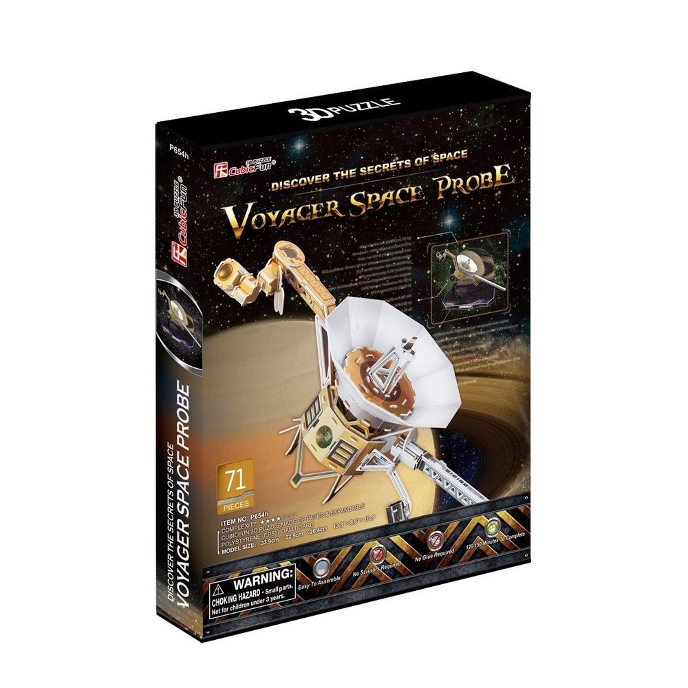 Voyager Space Probe 3D Puzzle
