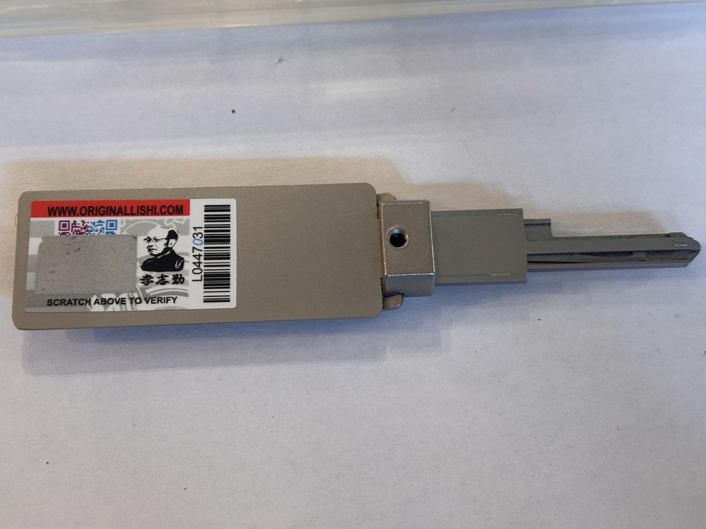 Original LISHI SC1 2-in-1 Locksmith Tool Key Decoder Pick Tool, Schlage