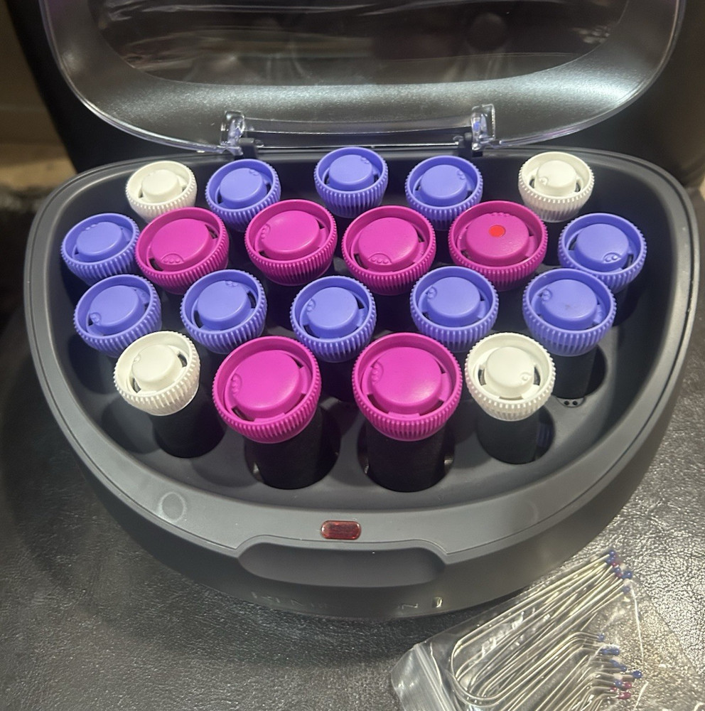 Remington Full Sie Set w/Exclusive Wax Core Hot Rollers