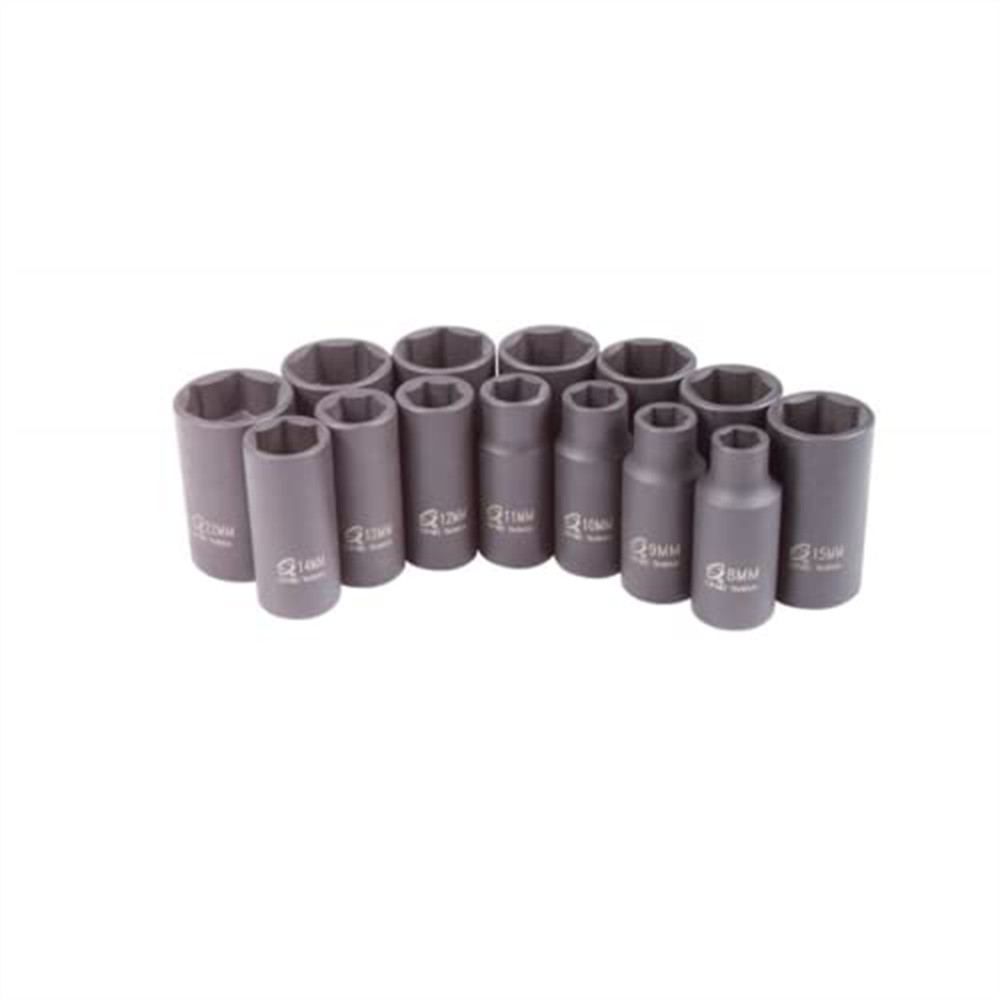 SUNEX 12MM SEMI DEEP SOCKET