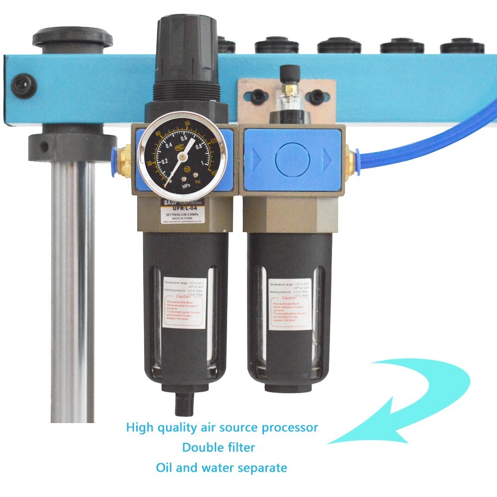 M3-M16 Vertical Pneumatic Tapping Machine Precision Tapper Arm Metal Drill Tap