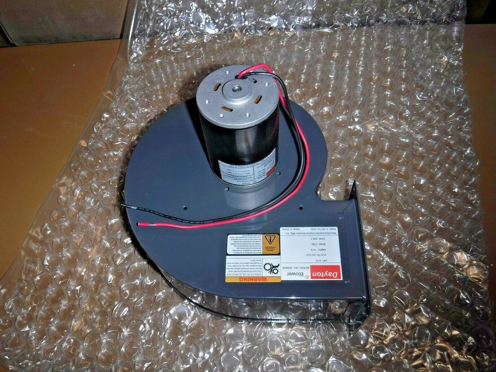 Rectangular DC OEM Specialty Blower, Flange: Yes, Wheel Dia: 6-3/16" (T)