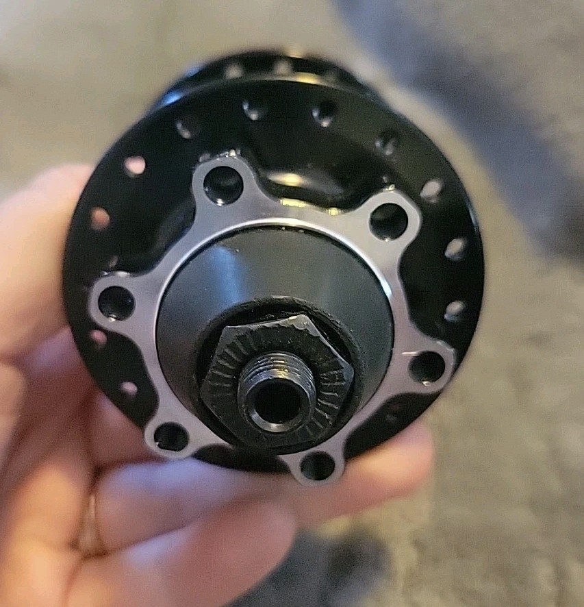 Volta Bicycle Rear Wheel Hub Black