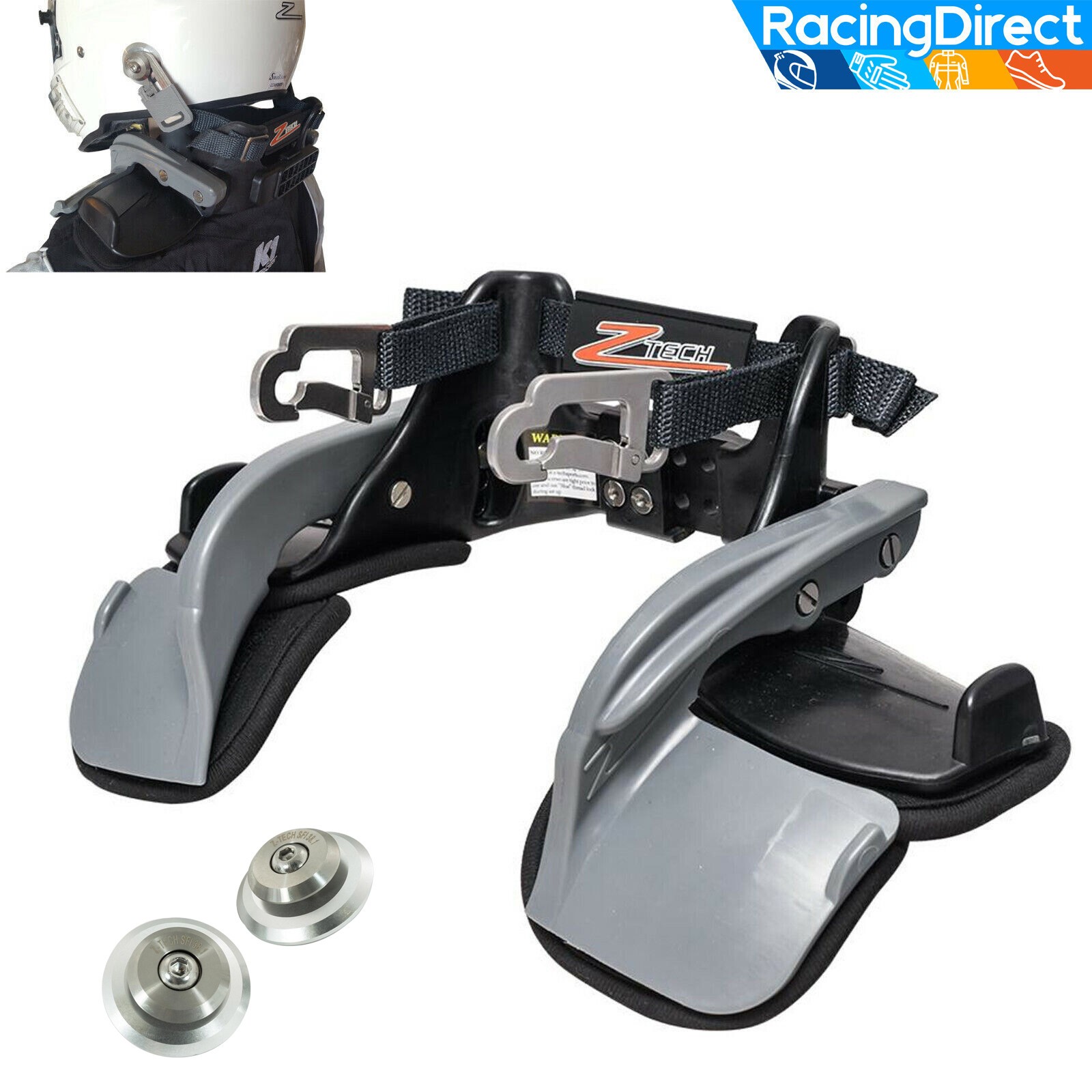 ZAMP- Z-Tech Series 2A SFI 38.1 Racing hans style Head and Neck Restraint Device
