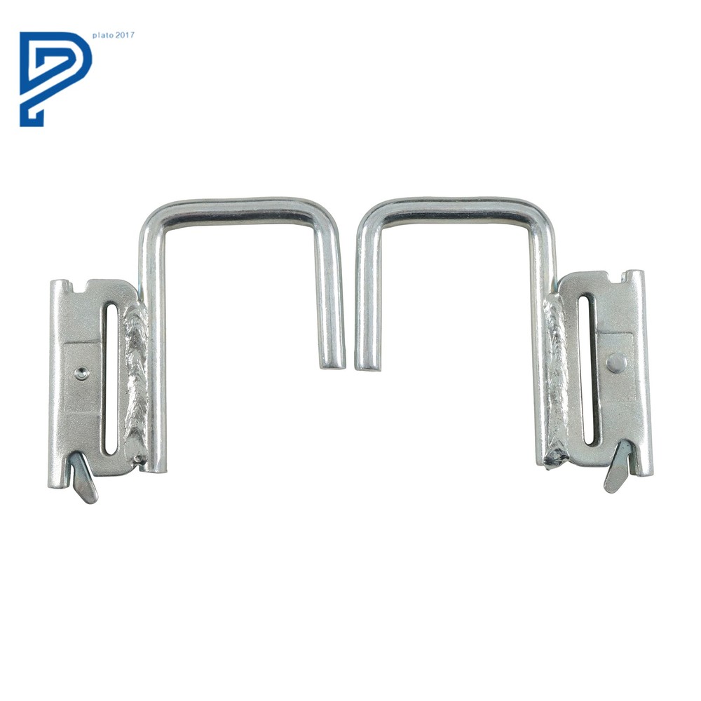 For Trucks 8' E Track Tie Down Rail Galvanized Horizontal Silver 37 Pack Steel