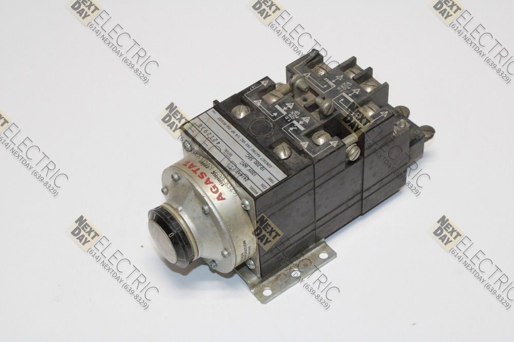 Agastat, 2414AE, 2414AEL Timer Time Delay Relay Timing