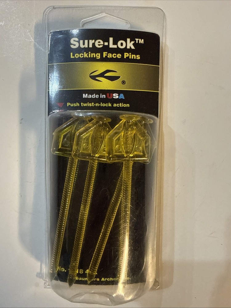 Saunders Face Pins 4 Pack