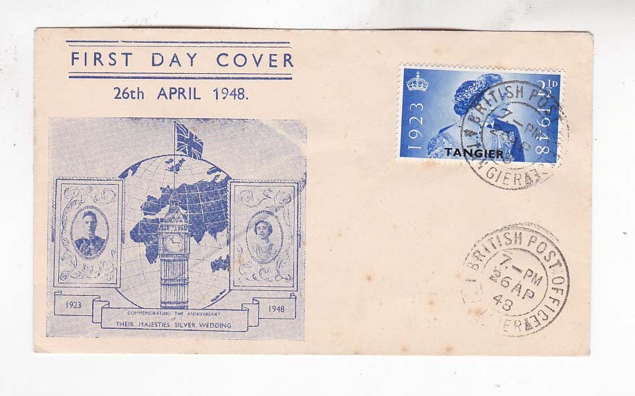br.tanger 1948 Sc 525 on FDC      g1716