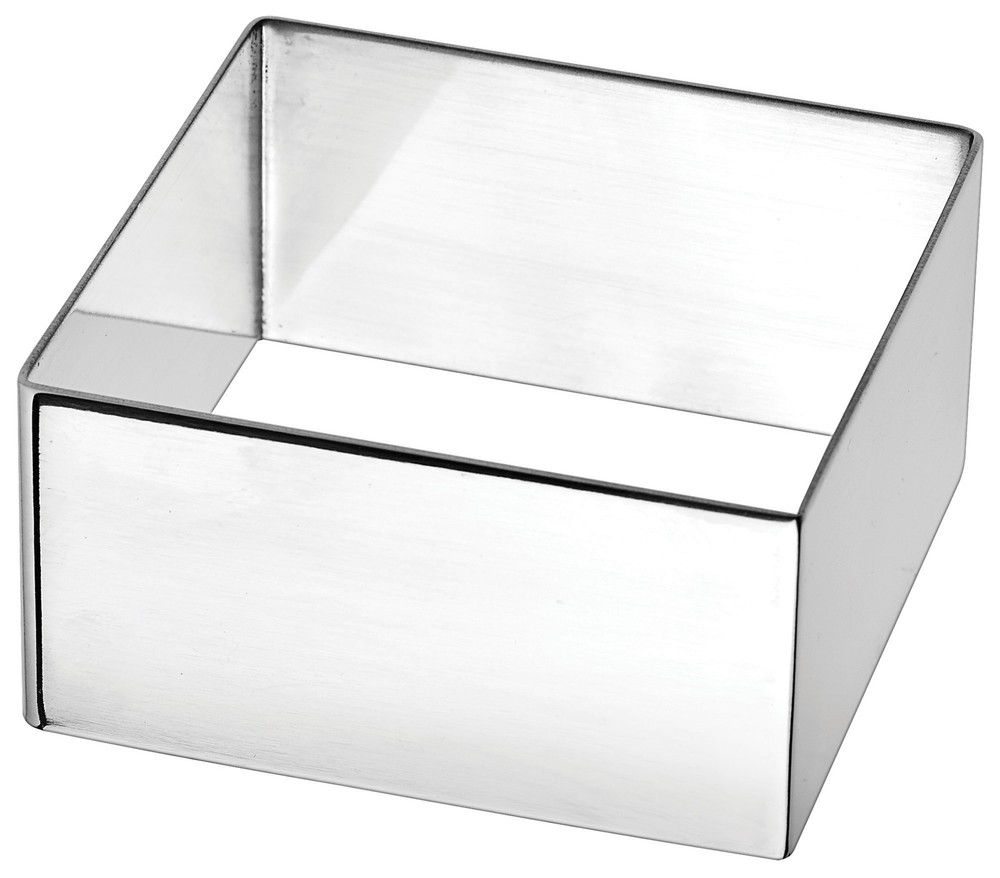 Pastry Mold, Square, 2.75" x  2.75" (12 Each)