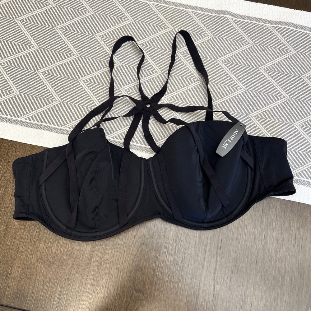 Adore Me Underwire Full Bra size 42D Black