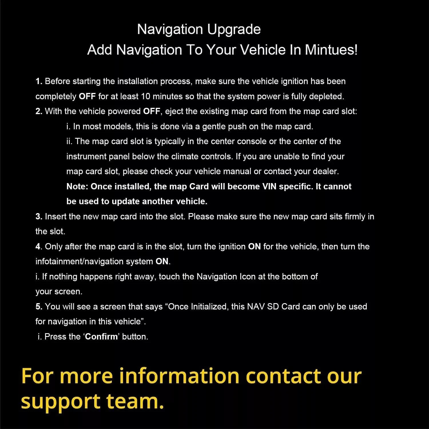 GMC SIERRA 1500/2500/3500 2019-2022 MAP UPDATE GPS Navigation SD Card 85618592