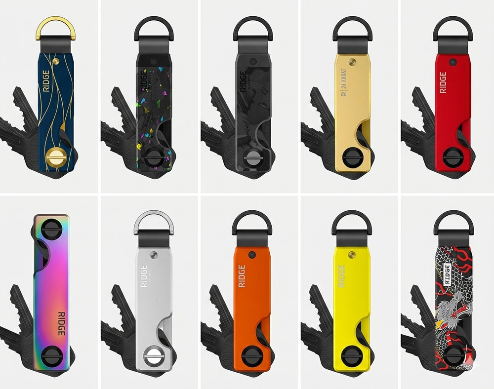 RIDGE WALLET | KEYCASES & ACCESSORIES | MULTIPLE VARIATIONS (FREE SHIPPING)