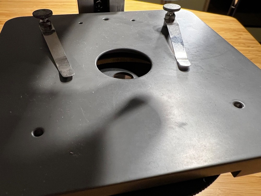 old PHYWE Microscope in wooden box - Made in Germany