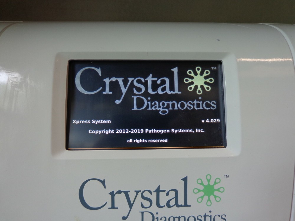 Crystal Diagnostics CDx Xpress Rapid Pathogen Detection Platform V4.029