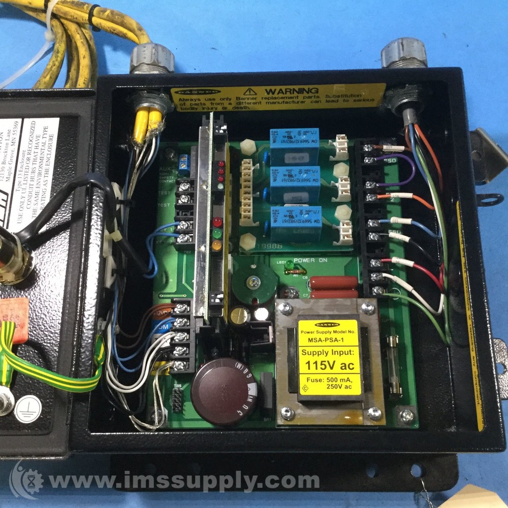 Banner MSCA-1 Mini-Screen Control Box 5785