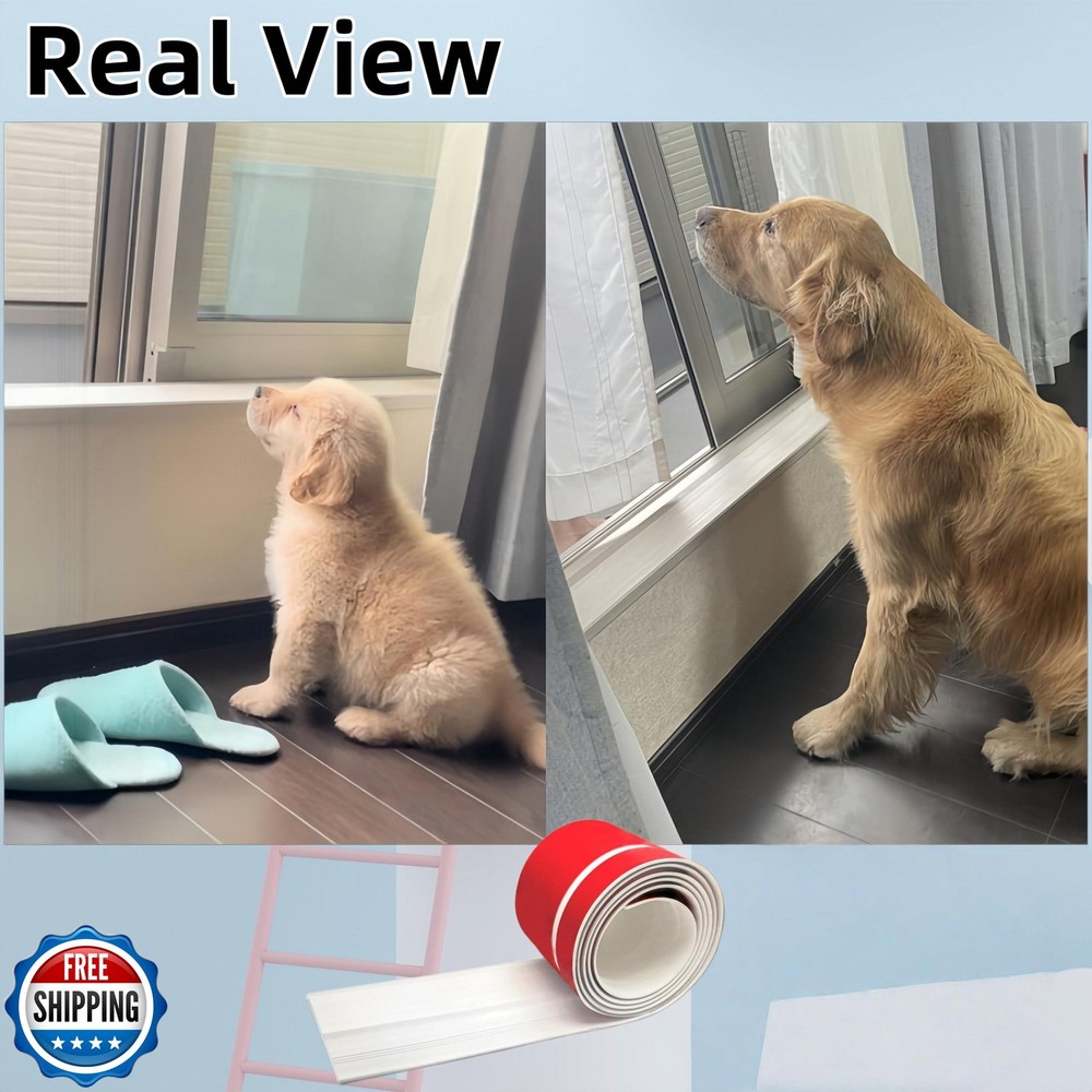 FITHUGOO Dog Scratching Windows Sill Protector, Window sill Protector for Dog