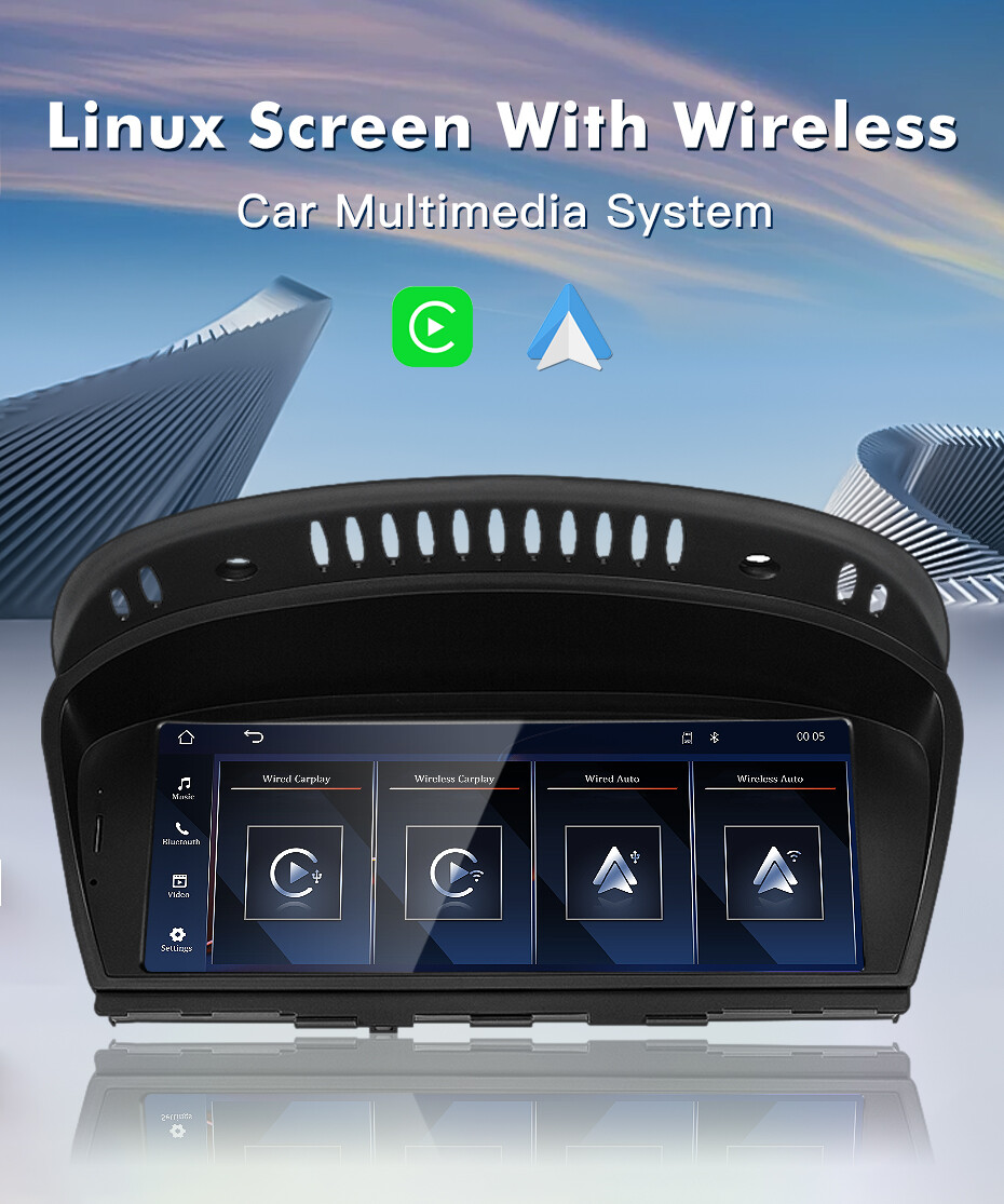 8.8" For BMW 3 5 Series E90 E60 CCC 2005-2008 Carplay Stereo Radio Screen GPS