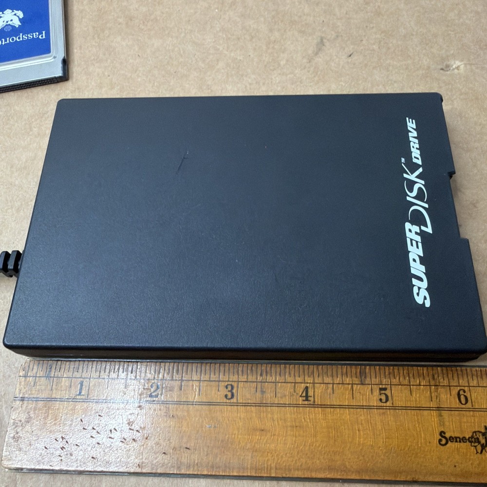 Super Disk Drive Tavel 120 Passport Card MB Floppy Untested