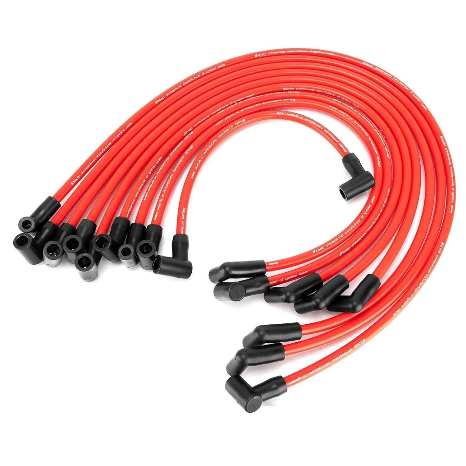 10.5mm High Performance Spark Plug Wire Set Fit for HEI BBC SBC 350... Fast Ship