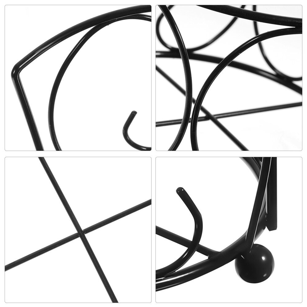 Iron Coaster Holder Iron Frame Coaster Holders Without Coasters Display Stand