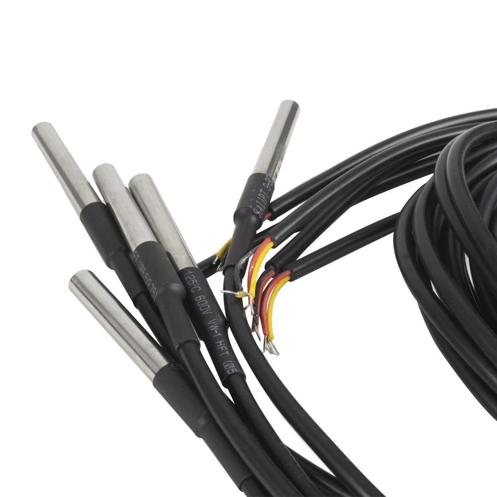 Waterproof DS18B20 Temperature Sensor Digital Temperature Thermal Cable Tempe...