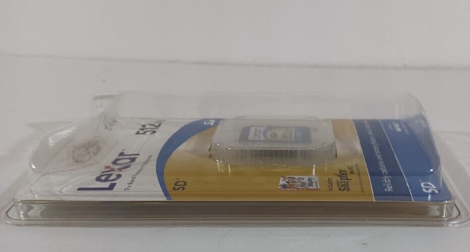 LEXAR SD 512-689 512MB Memory Card For Older Camera PDA GPS Computer Or Machine
