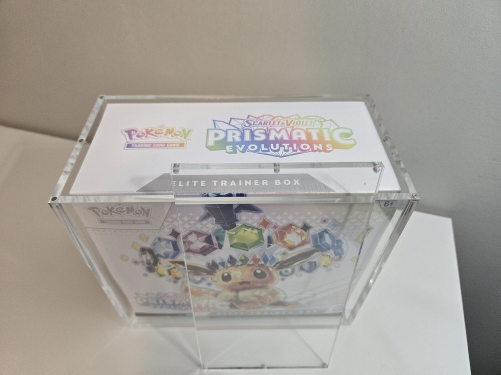 Pokemon Elite Trainer Box (ETB) MAGNETIC Acrylic Display Case