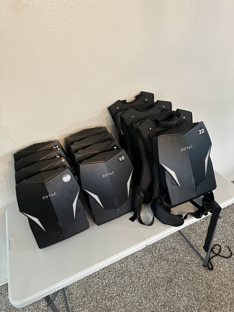 Zotac VR Go backpack pc. VR capable wearable PC
