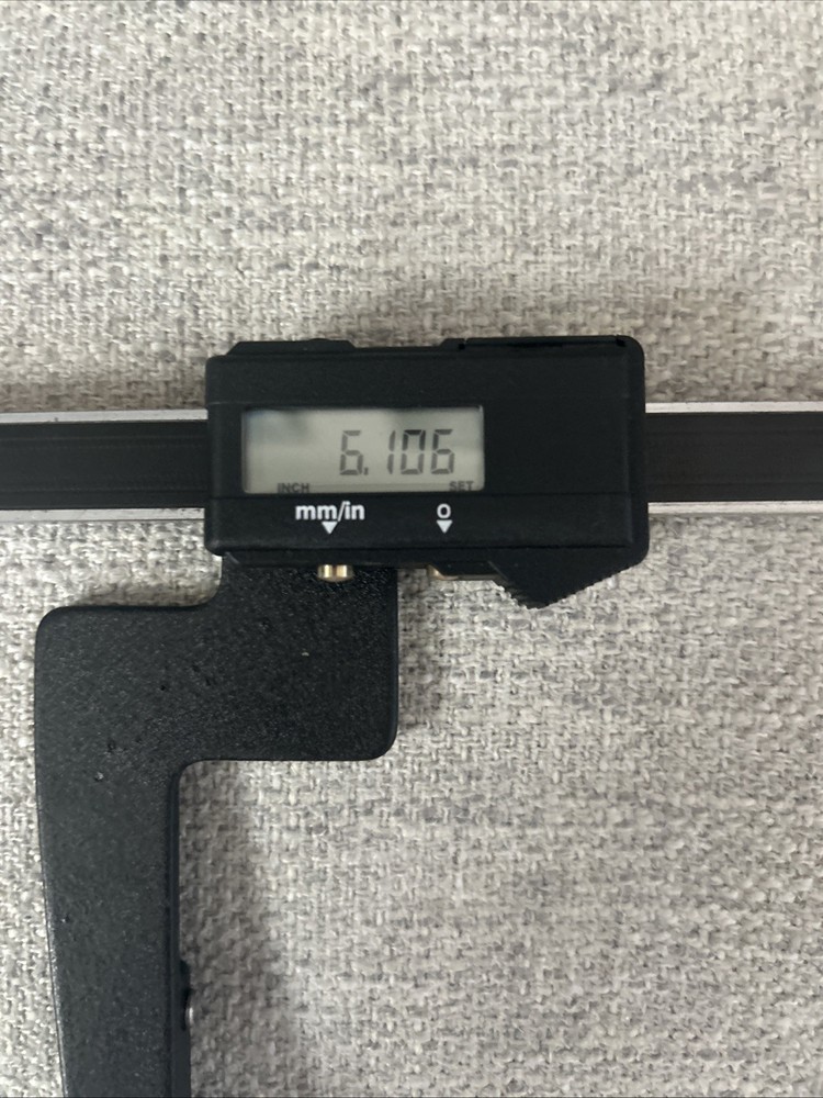 Central Tools Model 6469 Digital Brake Drum Gauge with Case