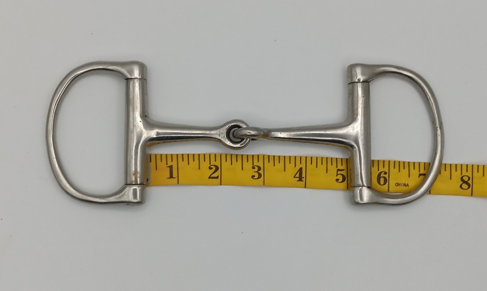 Stainless Steel D-Ring Snaffle Bit
