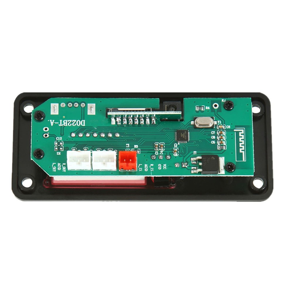 12V Car Audio Bluetooth Mp3 Decoder Board Color Screen Display Bluetooth Vers...