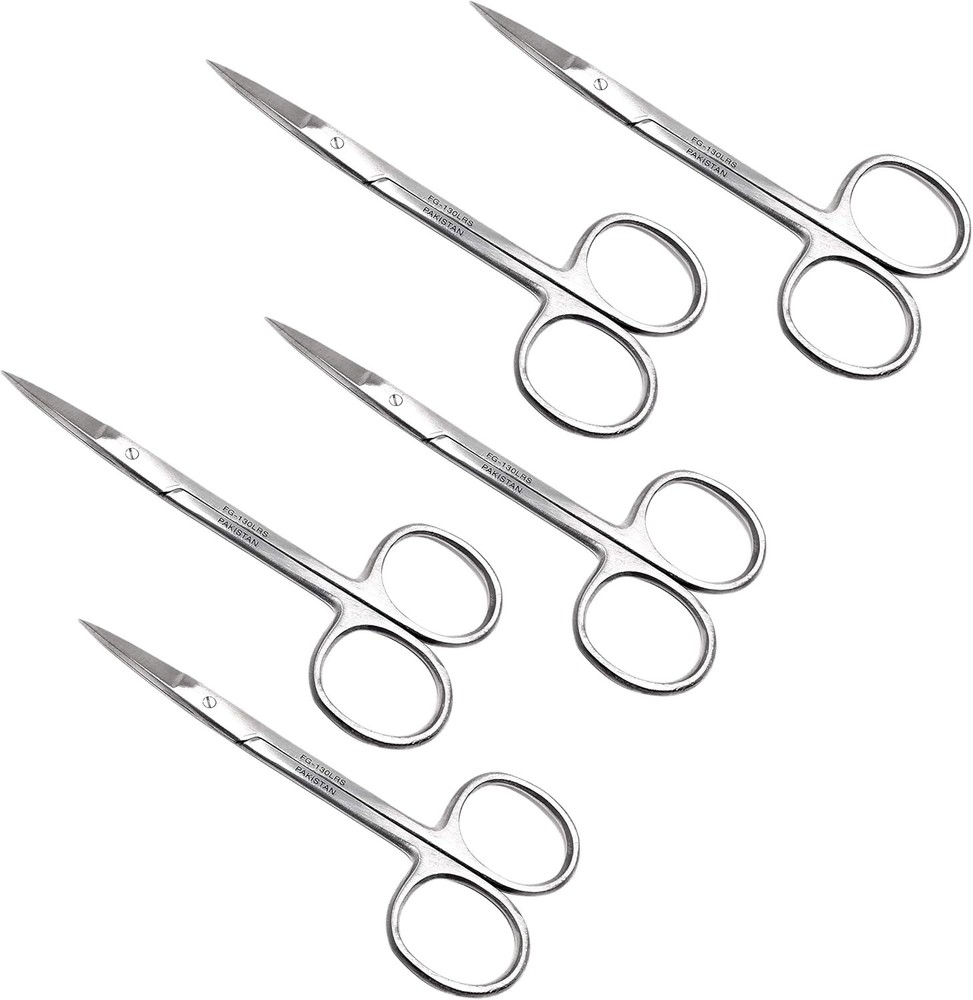 Cyned  Micro Dissecting Precis Lab Scissors, Fine Point Straight