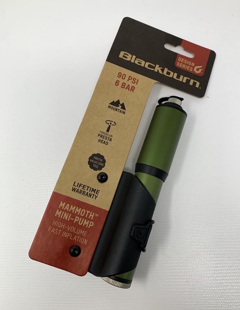 Blackburn Mammoth Mini Pump Green - New