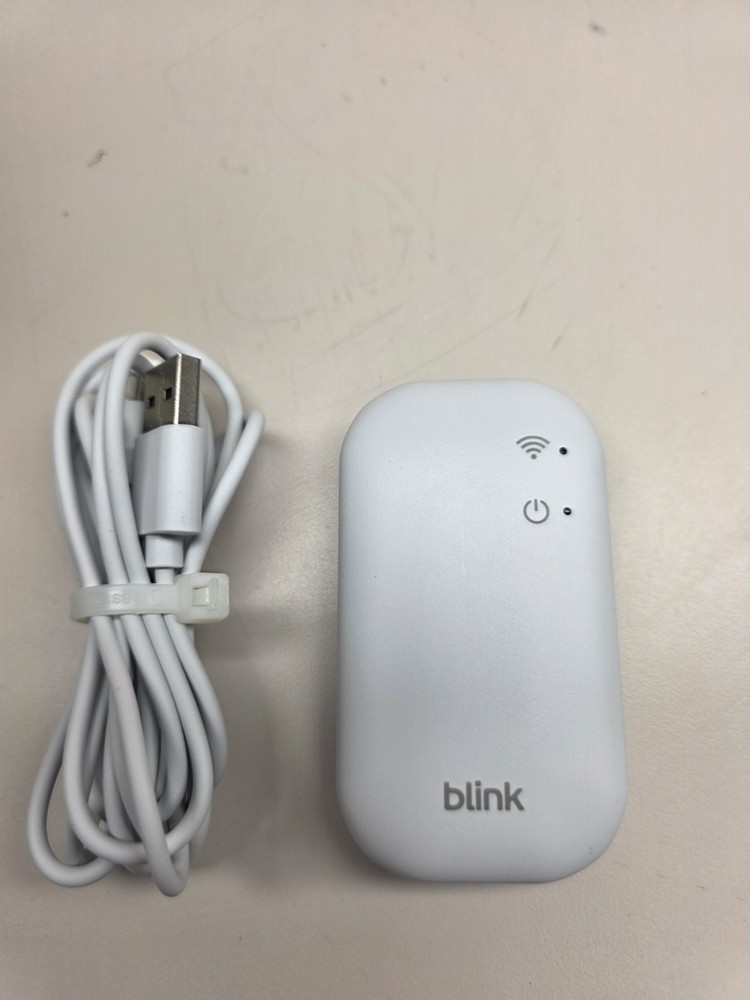 Open Box Blink Video Doorbell Battery Powered 2nd Generation w/Sync Module Black